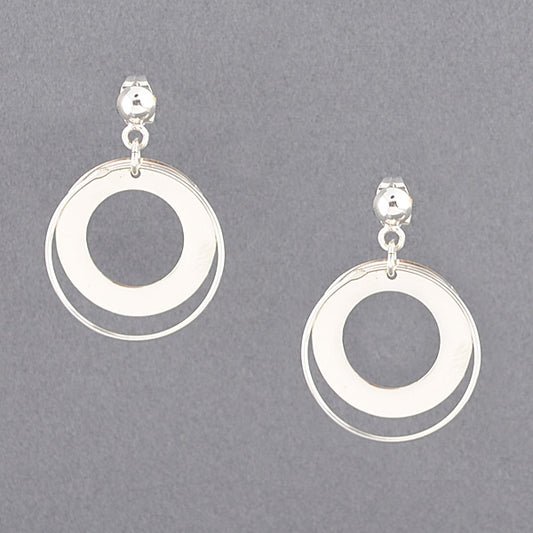 Sterling Silver Multi Circles on Post