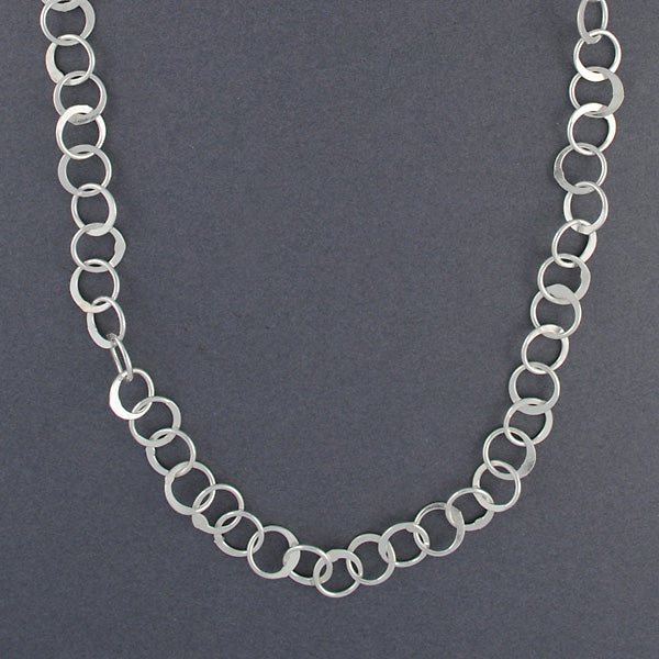 Sterling Silver Mini Circles Necklace