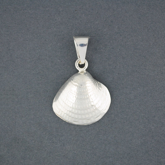 Sterling Silver Clam Shell Pendant