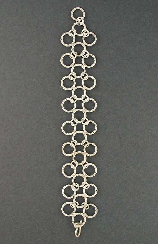 Sterling Silver Multi Circles Bracelet