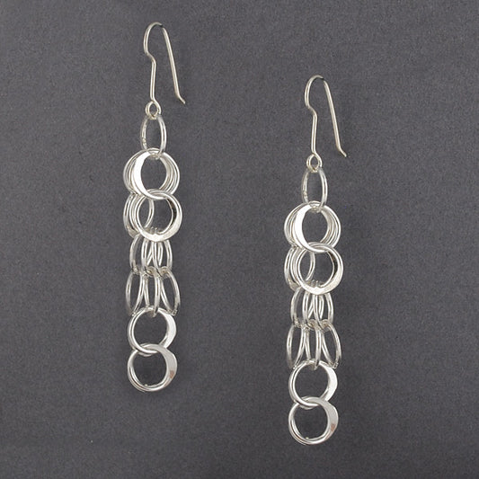 Sterling Silver Linked Dangles