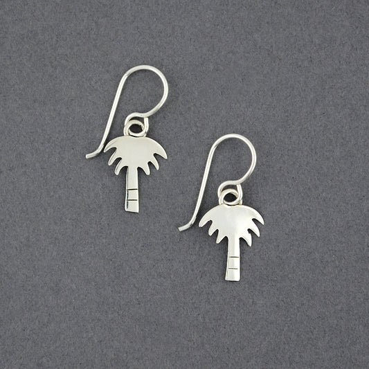 Sterling Silver Palm Tree Earring