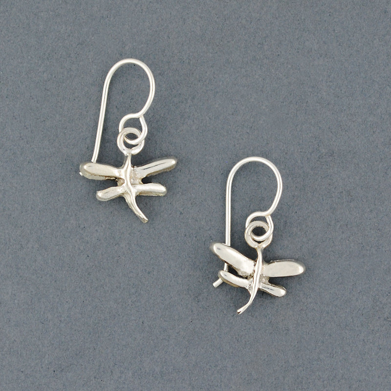 Sterling Silver Mini Dragonfly Earring