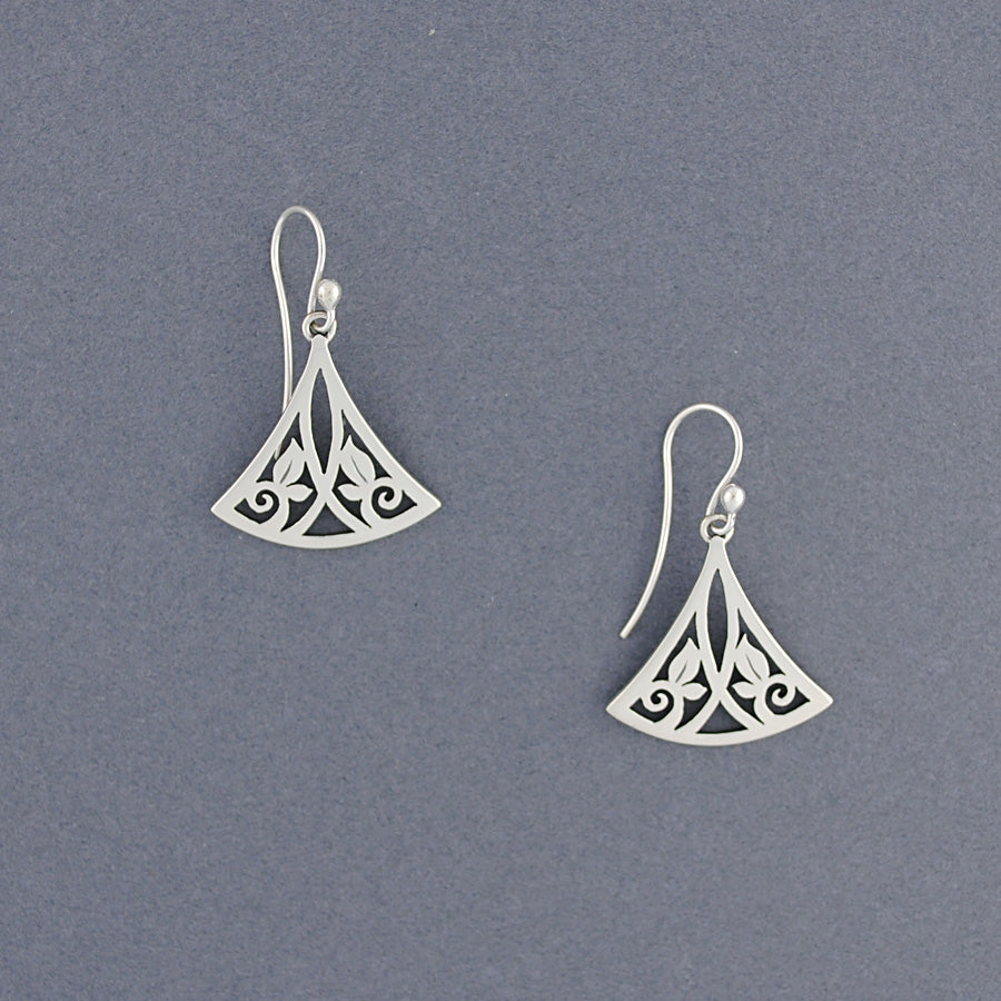 Triangle Vine Earrings