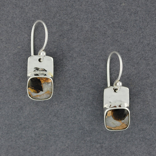 Vertice Dalmation Stone Earrings