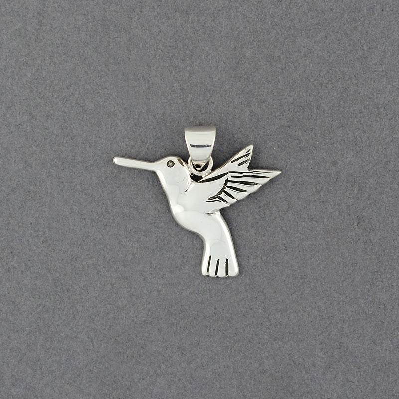 Sterling Silver Hummingbird Pendant