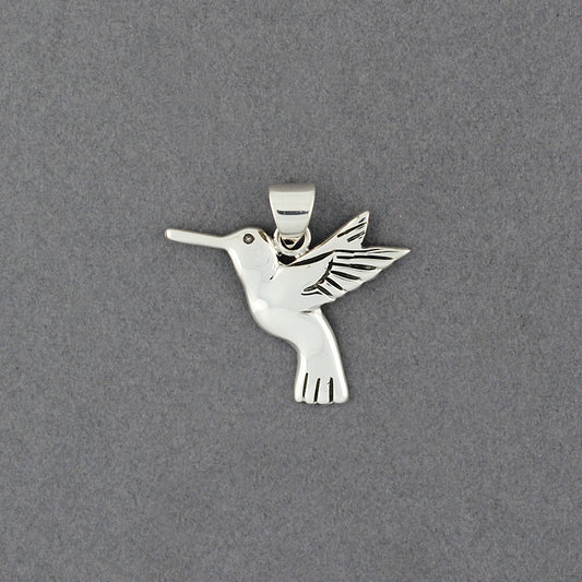 Sterling Silver Hummingbird Pendant