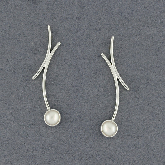 Curves Pearl Earrings