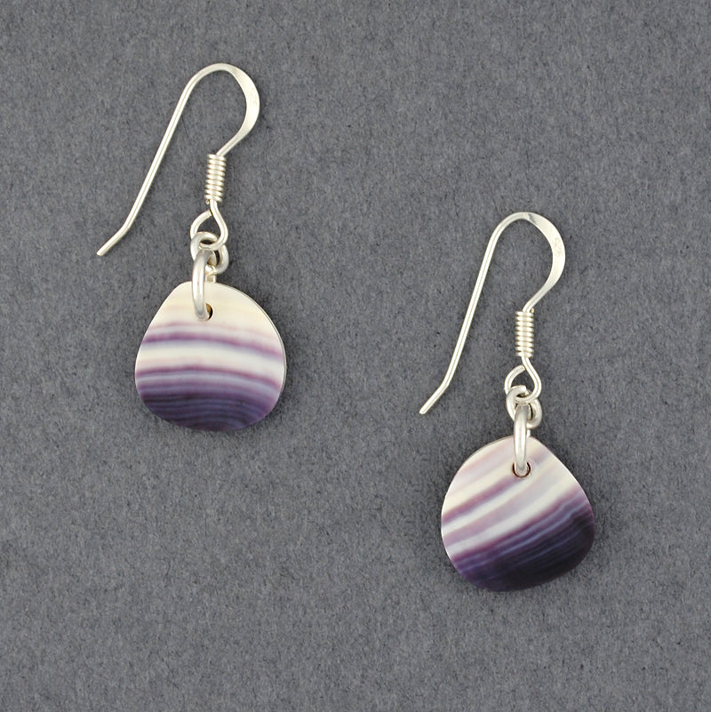 Wampum Small Free Form Earrings