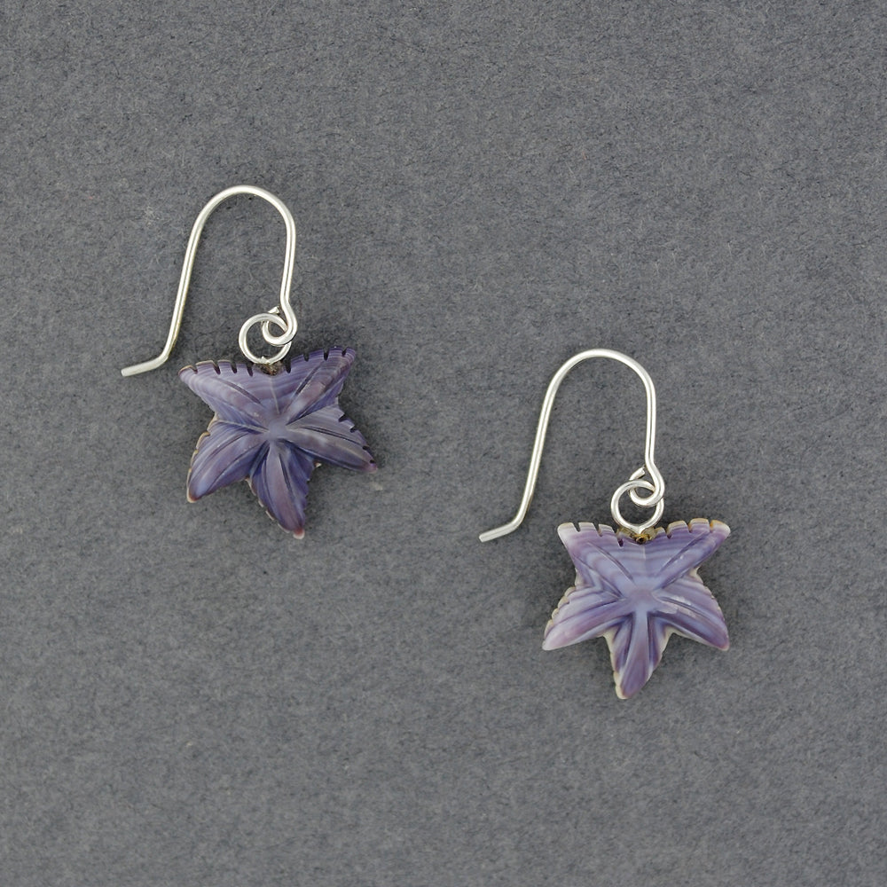 Wampum Starfish Earrings