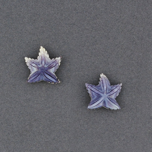 Wampum Starfish Post Earring