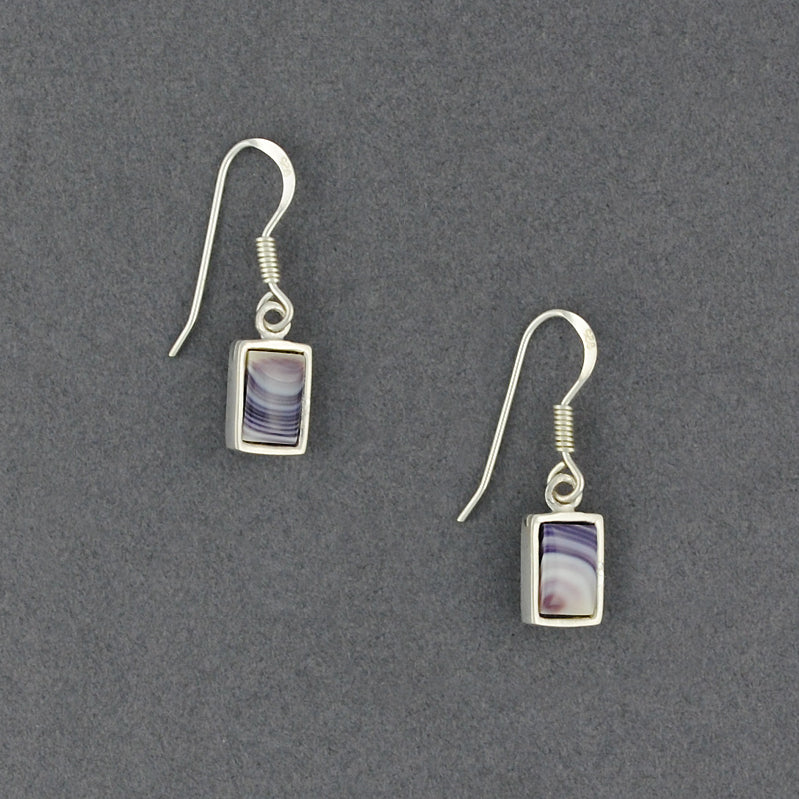 Wampum Rectangle Earrings