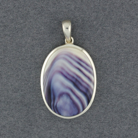 Wampum Oval Bezel Pendant