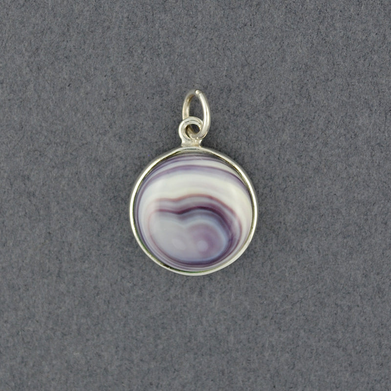 Wampum Round Pendant