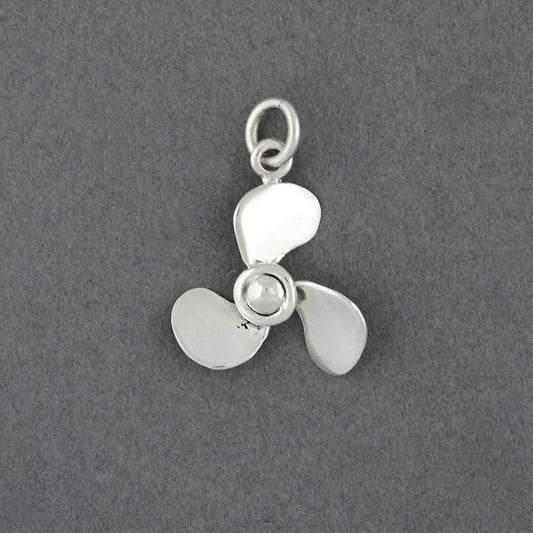 Sterling Silver Propeller Pendant