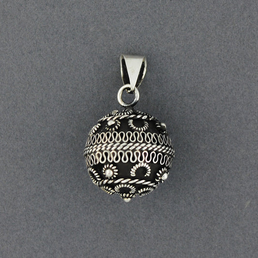 Sterling Silver Harmony Ball Pendant
