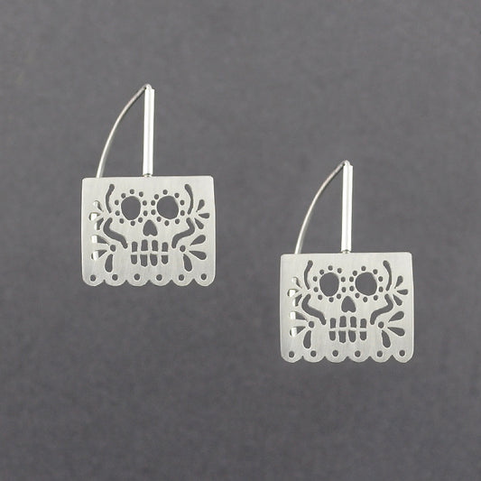 Papel Skull Earrings