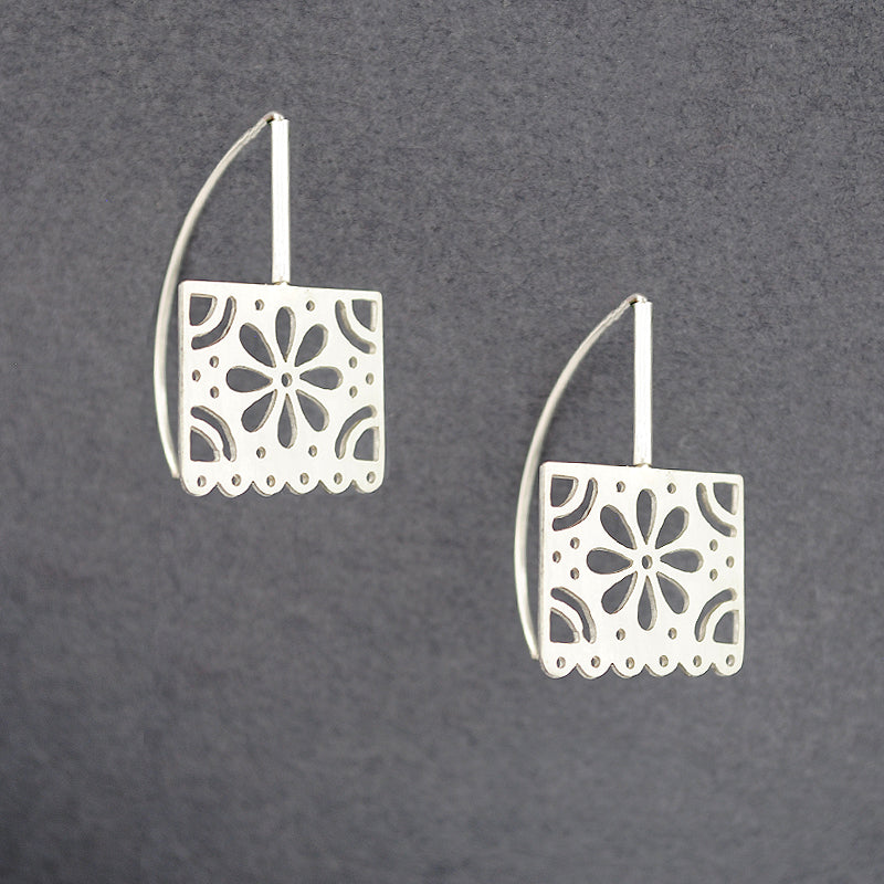 Papel Flower Earrings