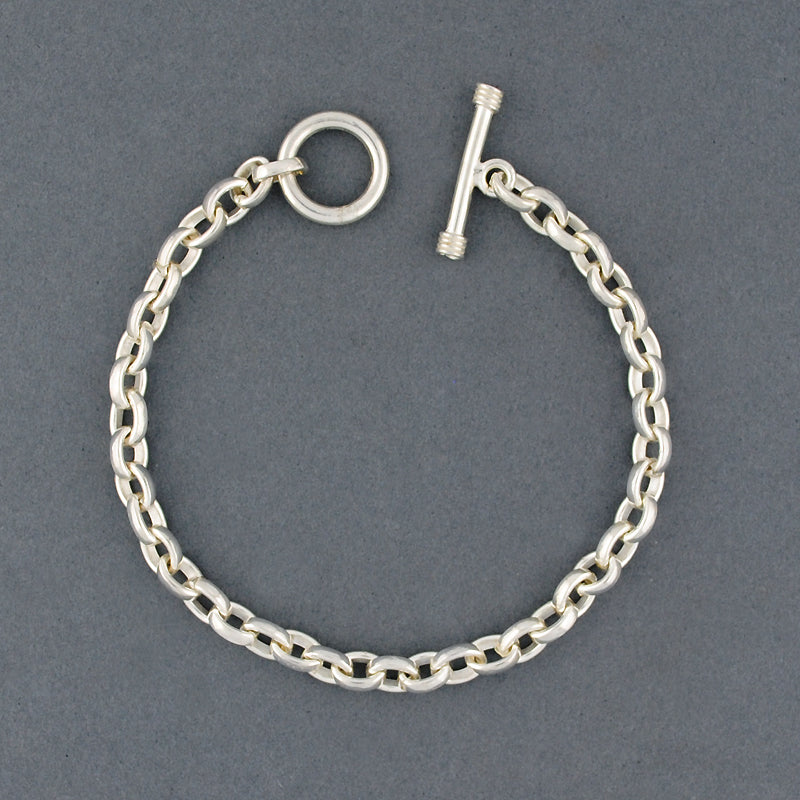 Sterling Silver Medium Oval Link