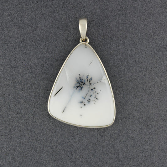 Sterling Silver Dendrite Agate Pendant