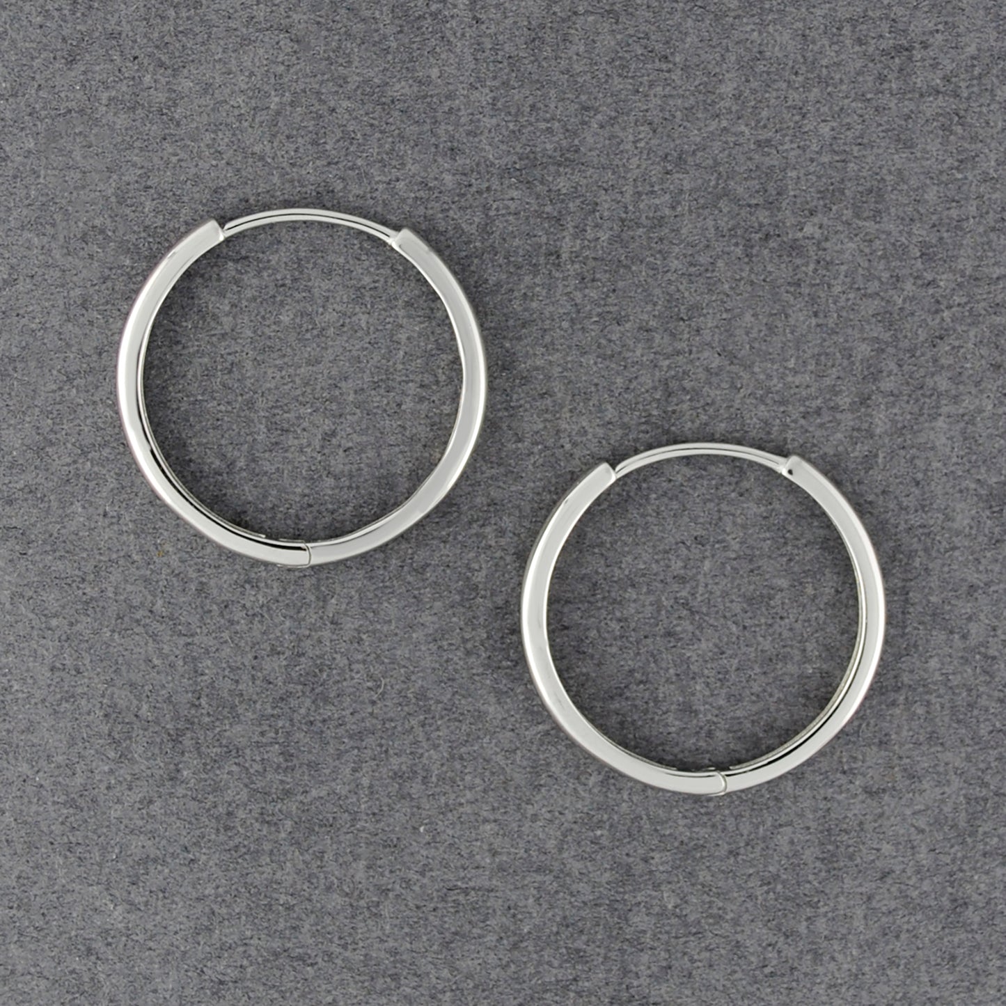 Sterling Silver 20 mm Huggie Earring