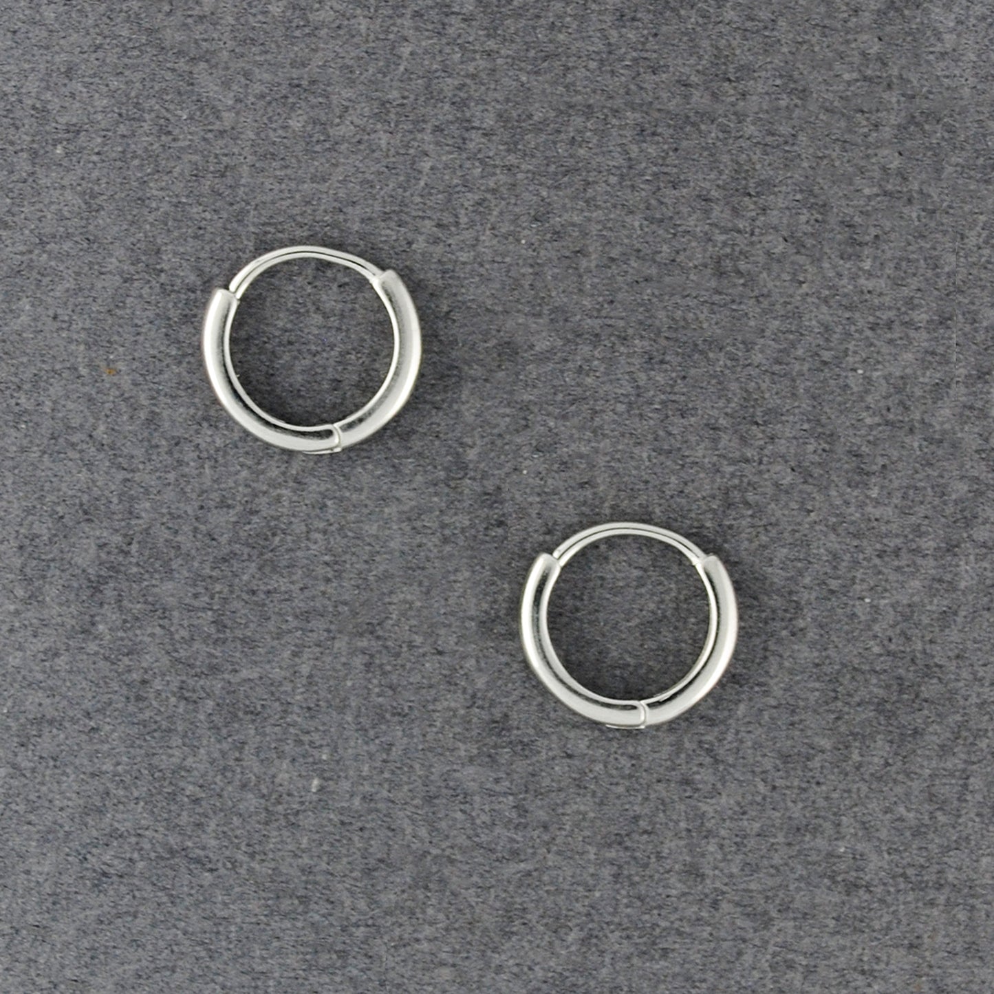 Sterling Silver 9 mm Huggie Earrings