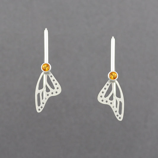 Butterfly Wing Gem Earrings