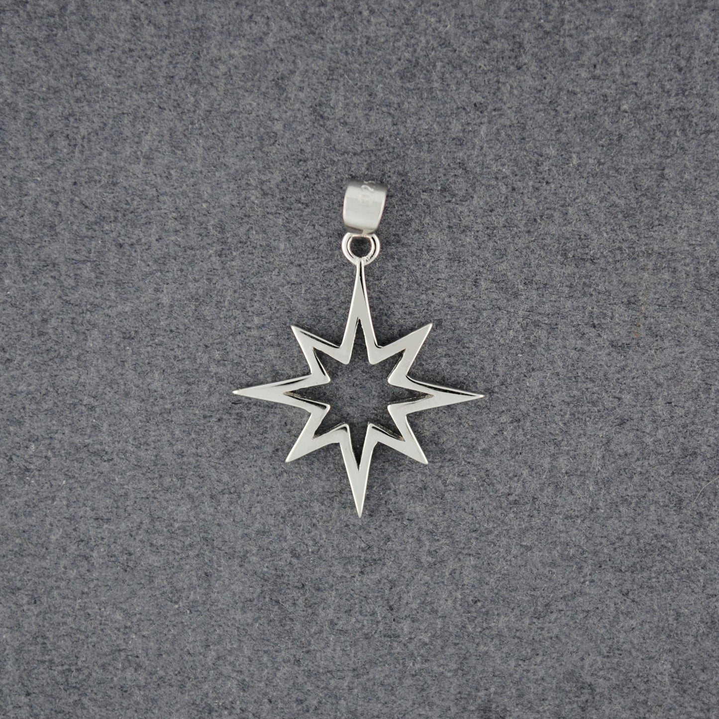 Sterling Silver Mini Starburst Pendant