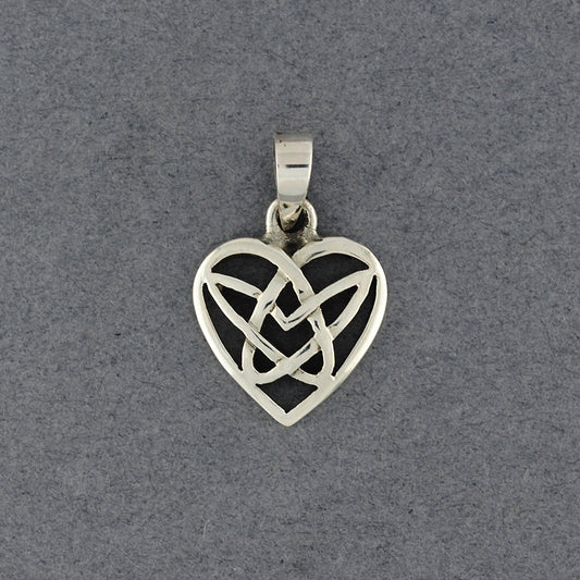 Sterling Silver Celtic Heart Pendant