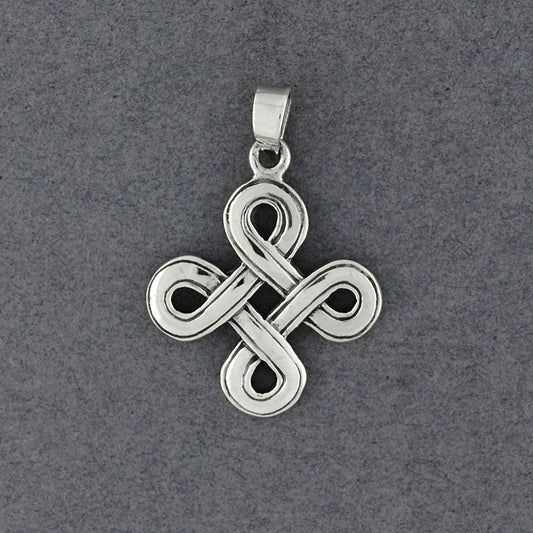 Sterling Silver Dara Knot Pendant