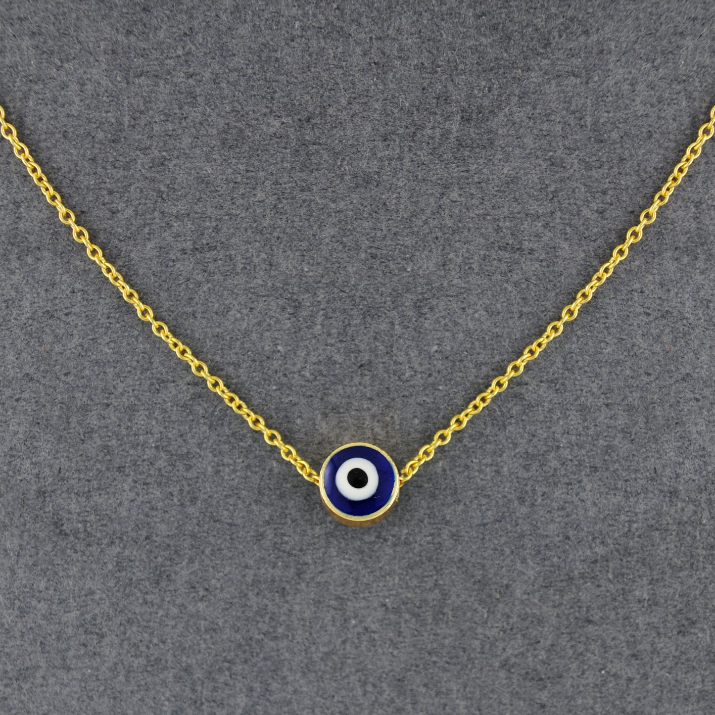 14K Gold Filled Evil Eye Necklace