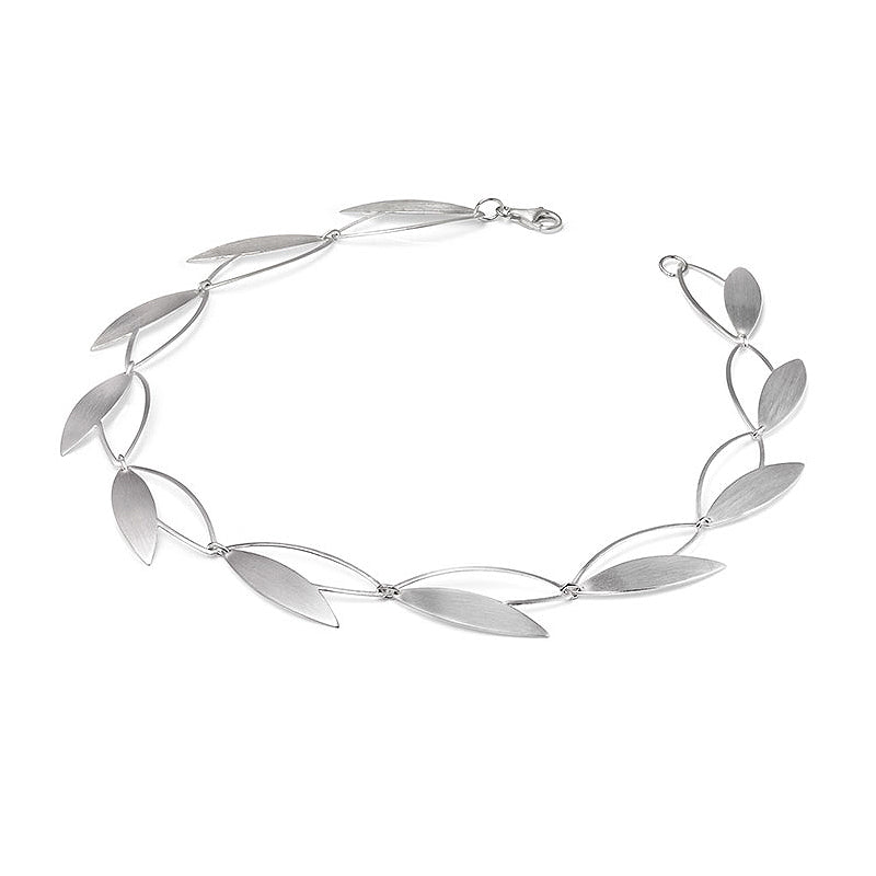 Large Open Leaf Necklace