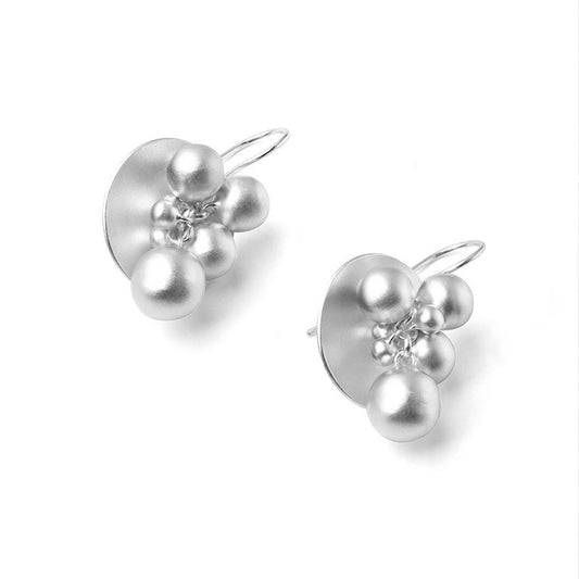 Bubbles Disc Earrings