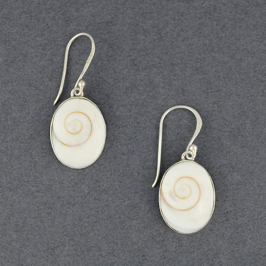 Shiva's Eye Large Oval Earrings