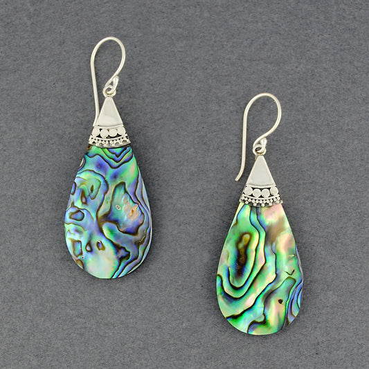 Abalone Teardrop Earrings