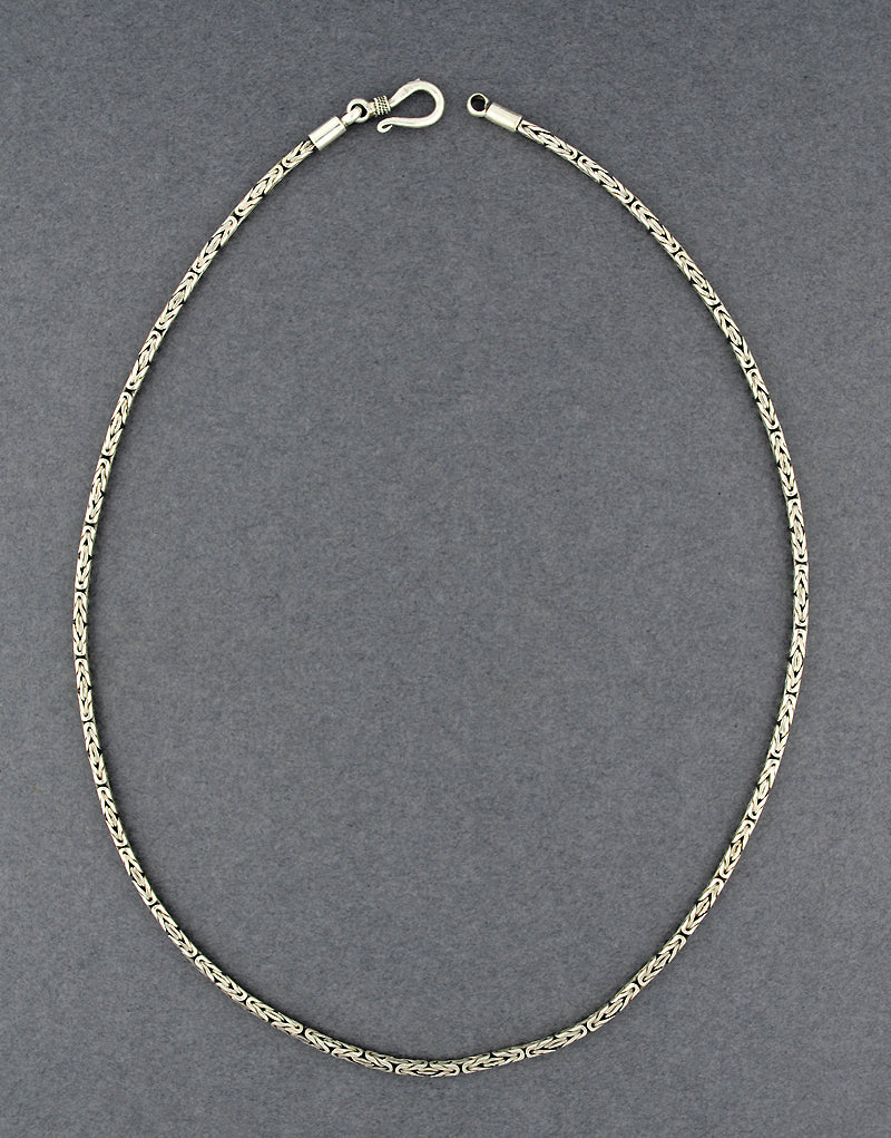 Sterling Silver Borobudur Chain