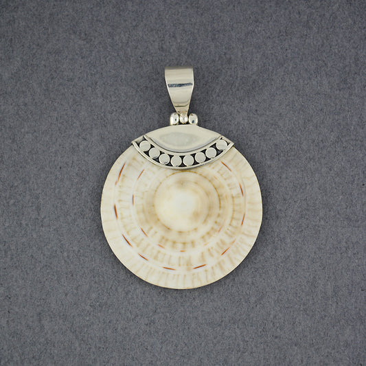 Cone Shell Small Dotted Pendant