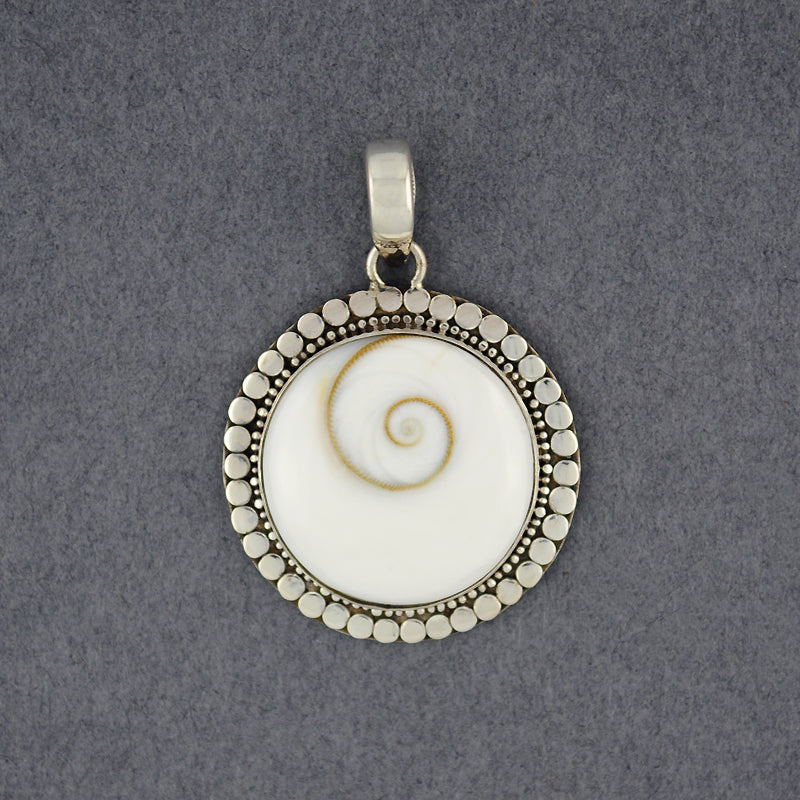 Shiva's Eye Dotted Circle Pendant