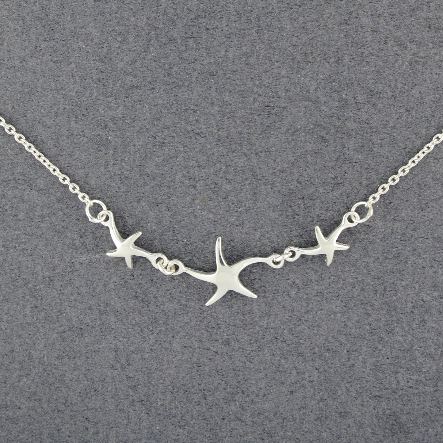 Sterling Silver Starfish Necklace