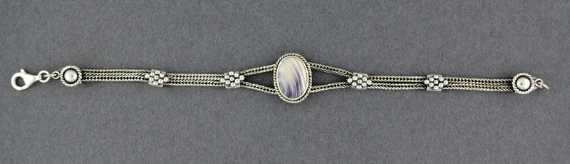 Wampum Antiqued Bracelet