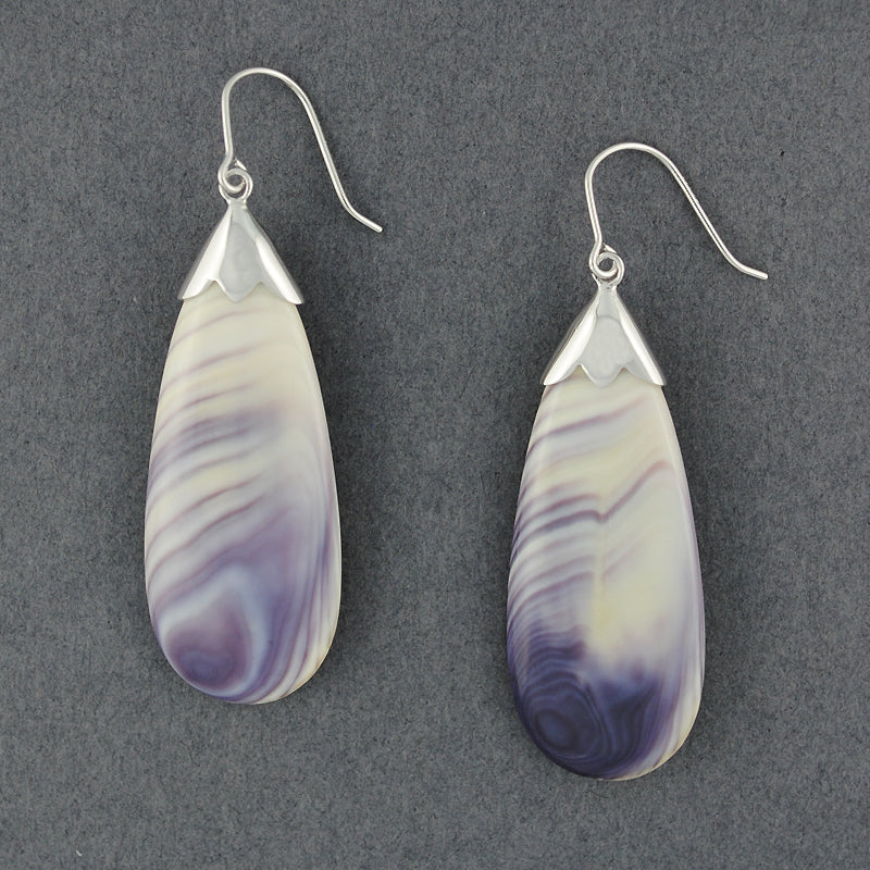 Wampum XL Teardrop Earring