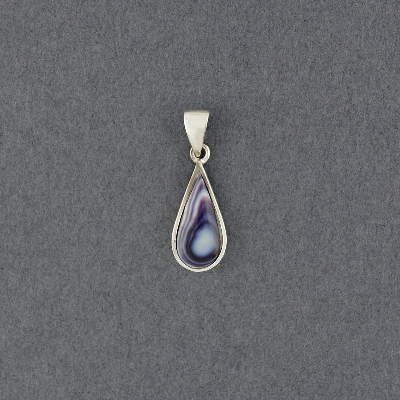 Wampum Teardrop Pendant