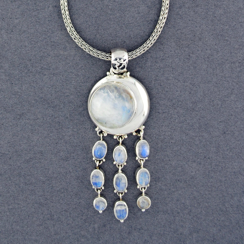 Moonbeam Moonstone Necklace