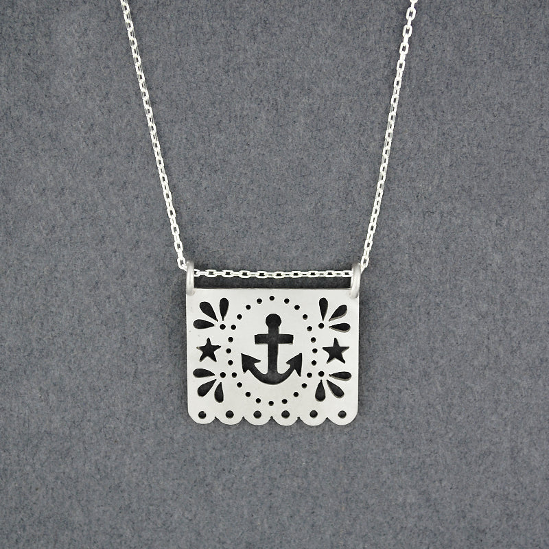 Papel Anchor Necklace