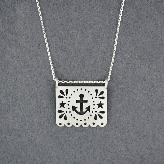 Papel Anchor Necklace