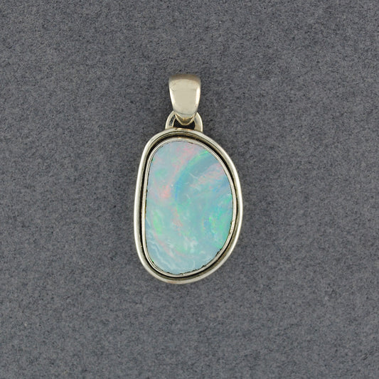 Sterling Silver Opal Pendant