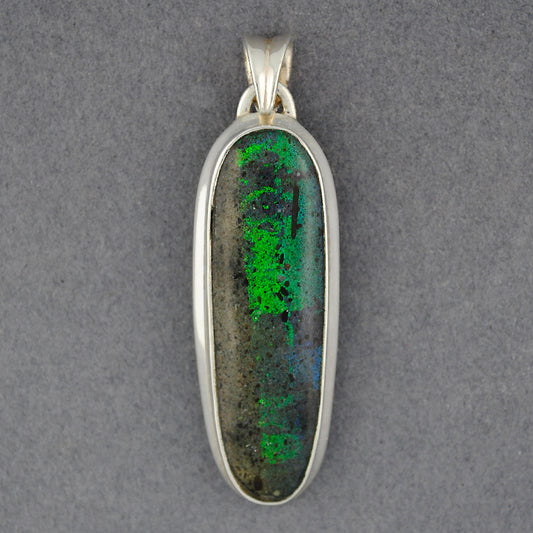 Sterling Silver Honduran Opal Pendant