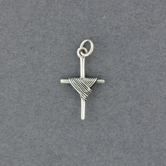 Sterling Silver Cloaked Cross Pendant