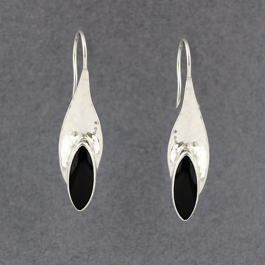 Seed Obsidian Earrings