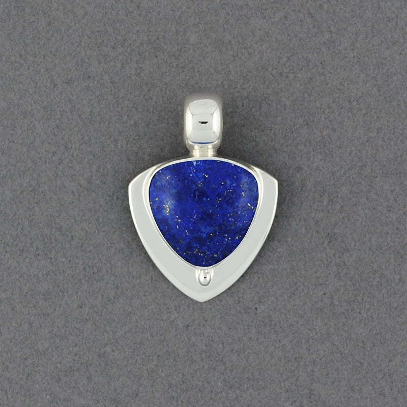 Trillion Lapis Pendant